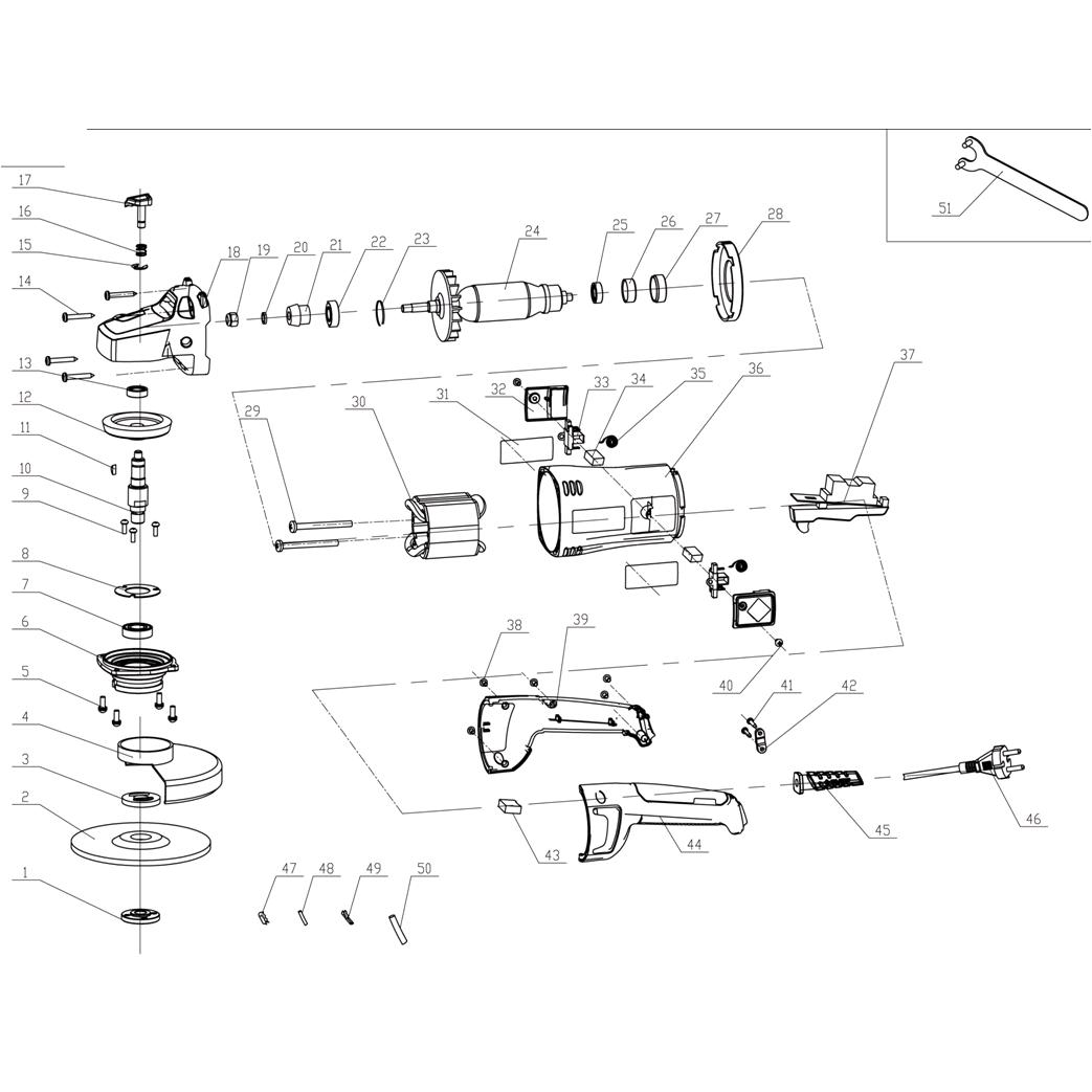 УШМ (Болгарка), 150 мм УШМ-150-1400 М3