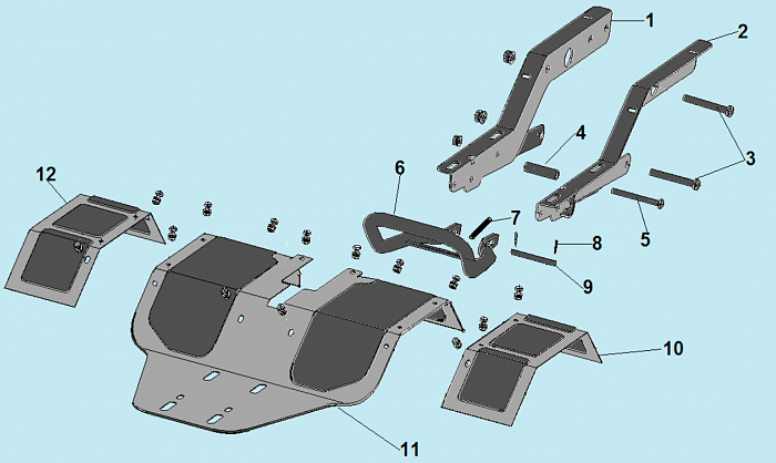 3 КРЫЛЬЯ КУЛЬТИВАТОР CHAMPION BC8813