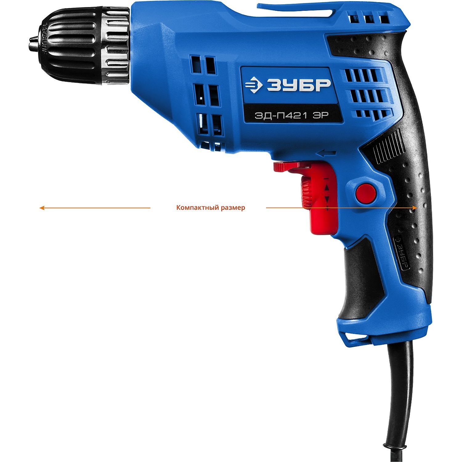 Дрель реверсивная ЗД-П421 ЭР